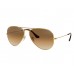 Женские солнцезащитные очки Ray Ban aviator 3025 (001/51) Lux