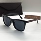 Мужские стильные солнцезащитные очки (0057) black 