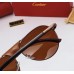 Мужские брендовые солнцезащитные очки (0142) brown