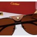 Мужские брендовые солнцезащитные очки (0142) brown