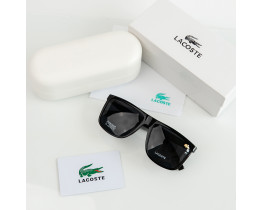 Мужские брендовые очки с поляризацией Lacoste (0166) black