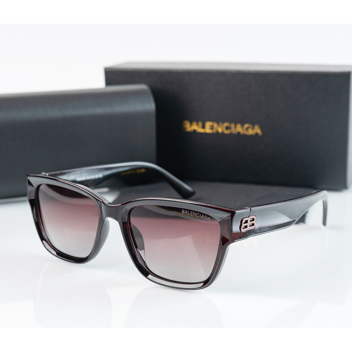 Жіночі сонцезахисні окуляри Balenciaga (03260) brown Жіночі сонцезахисні окуляри Balenciaga (03260) brown