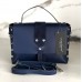  Жіноча сумка Laura Biaggi (04-139) шкіряна синя