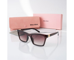 Брендовые женские солнцезащитные очки Miu Miu (050) brown