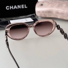 Сонцезахисні брендові жіночі окуляри Ch (0524) 