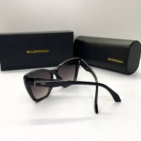 Солнцезащитные женские очки Balenciaga (06110) черные