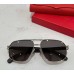Брендовые солнцезащитные очки (0652) silver Lux