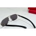 Брендовые солнцезащитные очки (0652) silver Lux