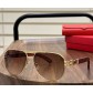 Чоловічі брендові сонцезахисні окуляри (0653) gold Lux