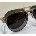 Мужские брендовые солнцезащитные очки (0653) silver Lux