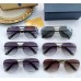 Женские модные солнцезащитные очки (0866) silver LUX