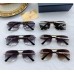 Женские модные солнцезащитные очки (0866) silver LUX