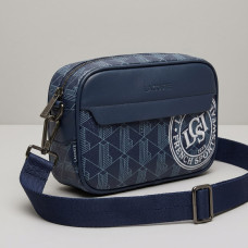 Брендова чоловіча барсетка, сумка на плече Lacoste (1097) blue