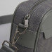 Брендовая мужская барсетка, сумка на плечо Lacoste (1097) grey