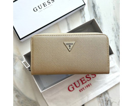 Брендовый женский кошелек Guess (1211) gold