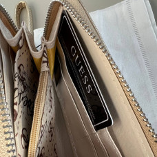 Брендовый женский кошелек Guess (1211) gold