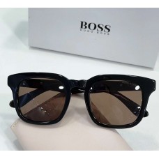 Мужские брендовые солнцезащитные очки (1287) brown Lux