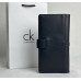 Мужской длинный кожаный бумажник на кнопке Calvin Klein (1342)
