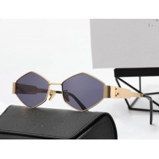  Жіночі брендові окуляри від сонця (13531) grey
