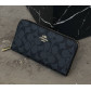 Женский брендовый кошелек на молнии Coach (1377-1) 