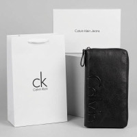  Чоловічий шкіряний клатч на блискавці Ск (1396)
