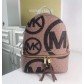 Жіночий шкіряний брендовий рюкзак Michael Kors Rhea Zip 1565 Lux