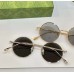 Круглые женские солнцезащитные очки GG (1649) Lux