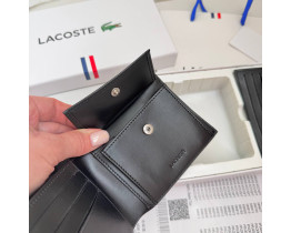 Мужской набор Lacoste, кошелек и картхолдер (1718)