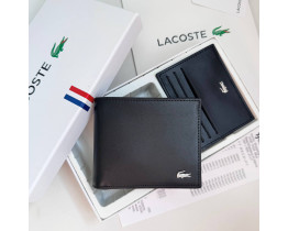 Мужской набор Lacoste, кошелек и картхолдер (1718)