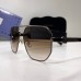 Мужские брендовые солнцезащитные очки (20087) коричневые