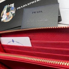 Брендовий жіночий гаманець Pr (201) red