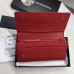 Женский брендовый кожаный кошелек Pr (202) red