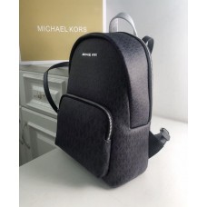 Жіночий шкіряний брендовий рюкзак Michael Kors 2021 Grey Lux