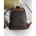 Женский кожаный брендовый рюкзак Michael Kors 2021 Brown Lux
