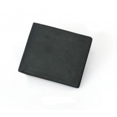 Шкіряний чоловічий гаманець Wild Collection (2121) черный 