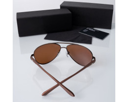 Мужские солнцезащитные очки с поляризацией Polarized (213) brown
