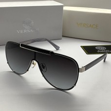 Брендовые солнцезащитные очки "маска" V-2140 LUX grey