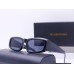 Брендові сонцезахисні жіночі окуляри Balenciaga (23012) чорні