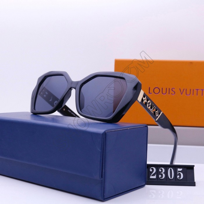 Женские брендовые очки от солнца (2305) черные