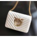  Жіноча брендова сумка Pinko click mini (231112) white