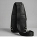 Чоловіча брендова бананка, барсетка на груди (слінг) Armani (2324-9) LUX Чоловіча брендова бананка, барсетка на груди (слінг) Armani (2324-9) LUX
