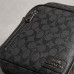 Брендовая барсетка, сумка на плечо Coach (2515) grey