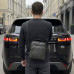 Брендовая барсетка, сумка на плечо Coach (2515) grey