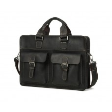 Кожаная мужская сумка портфель Wild Leather (262) 