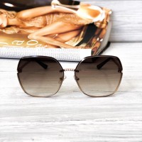 Женские стильные солнцезащитные очки (2655) brown