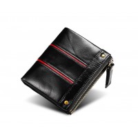 Кожаное мужское портмоне на кнопке Leather Collection (2766)