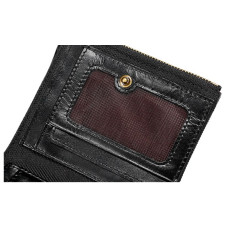Шкіряне чоловіче портмоне на кнопці Leather Collection (2766)