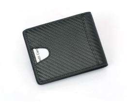 Зажим для денег Leather Collection (2767) carbon