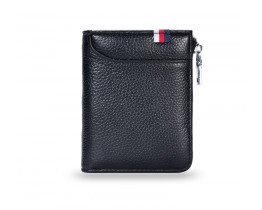 Мужской кожаный кошелек на молнии Leather Collection (2769)