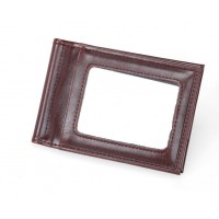 Кожаный зажим для денег Leather Collection (2770) коричневый